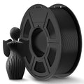 JAYO PLA+ Filament 1.75mm Black 1.1KG (2.4lbs) Spool, PLA Plus Tougher and Stronger 3D Printer Filament, Dimensional Accuracy +/- 0.02mm，Fits for Most FDM 3D Printers.