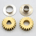 Soft Ice Cream Dispenser Standard Gear set Carpigiani Pump Brass Part With Bushing Liners