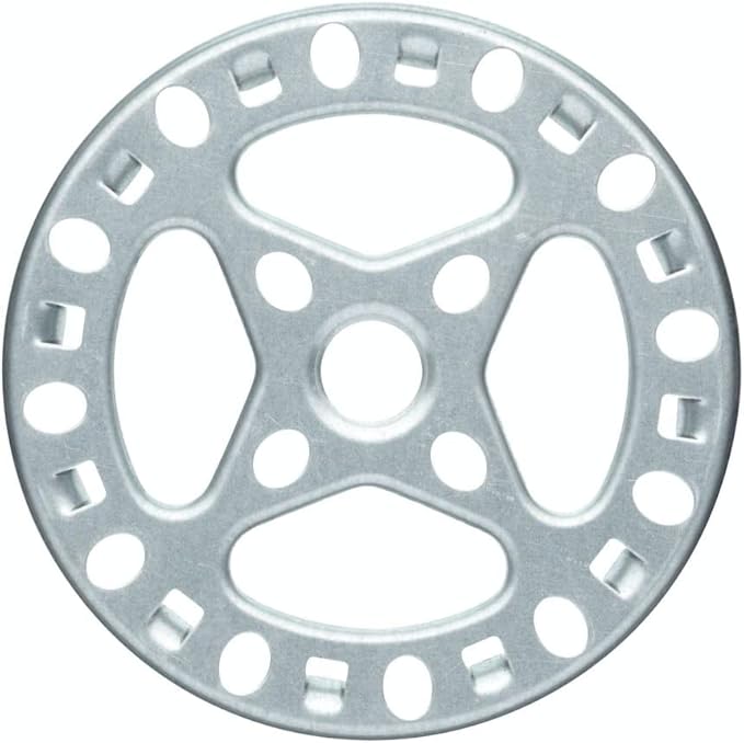 KitchenCraft Gas Ring Reducer Trivet for Gas Hobs, Suitable for Stovetop Coffee Makers, Galvanised Iron, 12 cm, Silver