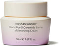 haruharu wonder Black Rice 5 Ceramide Barrier Moisturizing Cream, Daily Skin Barrier Care, Long-Lasting Hydration, Soothing & Nourishing, Ceramide Capsules, Korean Skincare 50ml