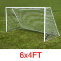6x4ft Soccer Football Goal  Nets For Outdoor Sports White(Only Net)