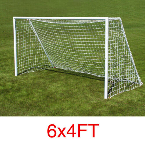 6x4ft Soccer Football Goal  Nets For Outdoor Sports White(Only Net)