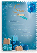 Birthday Card Son - 9 x 6 inches