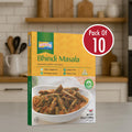 Ashoka Ready Meals Bhindi Masala 280g (Pack of 10) â€“ Authentic Indian Okra Curry