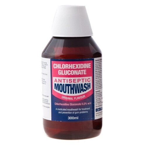 Chlorhexidine Gluconate Antiseptic Mouthwash Original Flavour 300ml