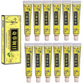 (12 Pcs) Natural Chinese Herbal Cream Organic Eczema Herbal Healing Cream Face Cream Body Cream Anti-itch Cream Ointment External Use