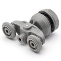 Daryl Aroco Shower Door Rollers 20mm Swivel Runners for Curved/Quadrant Showers - 2 pcs (204763 JI1)