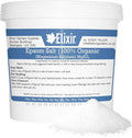 Elixir Gardens Organic FCC Food Epsom Bath Salts | 10KG Bucket/TUB | Magnesium Sulphate