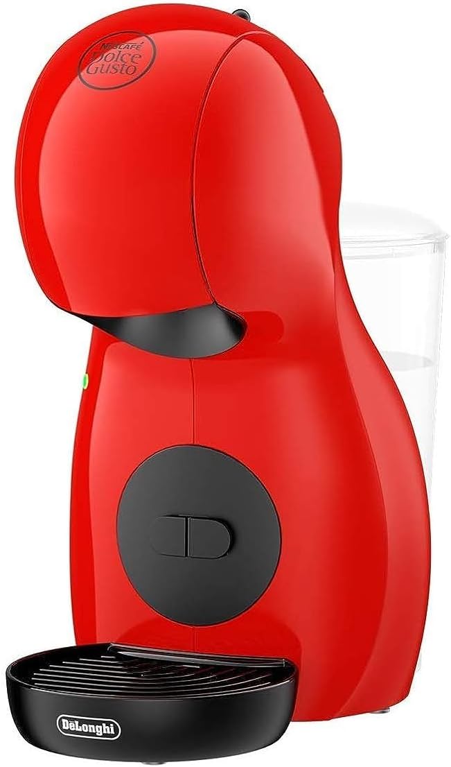 DeLonghi Nescafé Dolce Gusto Piccolo XS Pod Capsule Coffee Machine, Espresso, Cappuccino and more, EDG210.R, Red and Black EDG 210.R