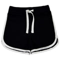(11-12 Years, Black) A2Z 4 Kids Girls' Cotton Sport Shorts