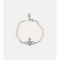 Mini Bas Relief Pearl Bracelet