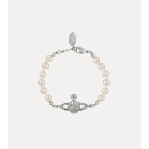 Mini Bas Relief Pearl Bracelet