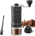 External Adjustable Manual Coffee Grinder, with High Precision Ceramic Contemporary Conical Burr, 40-Grade Adjustable Settings, for Aeropress, Espresso, Pour Over, French Press, Moka pots.