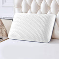 Cervical Memory Foam Pillow for Side, Stomach and Back Sleepers - Cooling Gel Infused Orthopedic Relaxing Bed Pillow for Neck Pain
