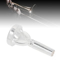 Euphonium Baritone Silver Plated Mouthpiece - Lip Exercise & Training Tool