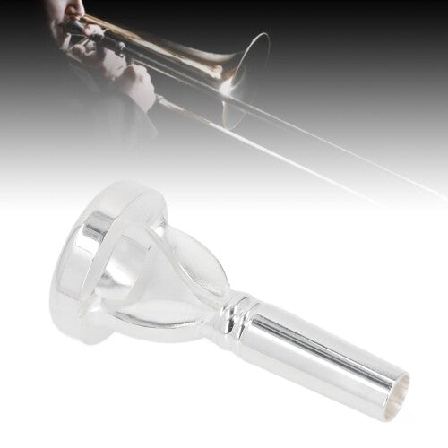 Euphonium Baritone Silver Plated Mouthpiece - Lip Exercise & Training Tool