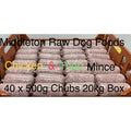 Frozen Minced Green Tripe & chicken 40x500g bags/blocks 20KG BOX