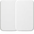 Pack of 2-100% Jersey Cotton Crib Next2Me Fitted Sheets - Next2Me Compatible Crib Fitted Sheet (50x85cm) Pack of 2 White