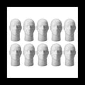 10X Male Female Foam Styrofoam Mannequin Manikin Head Stand Model Wig Hat Display