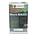 (Dark Grey, 5 Litres) Smartseal Block Magic - Re-Colouring Block Paving Sealer. Superior to Concrete Paint, Transform Old Driveways - Easy to Apply