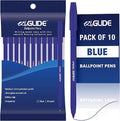 10-Pack Ballpoint Pen Set, Blue – Medium Point (1.0mm) for Effortless Writing & Comfortable Grip – Ideal for Adults, Teachers, Home, Office, Exams, School, & Everyday Use