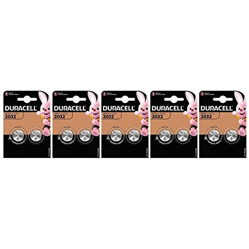 10 X Duracell 2032 CR2032 Lithium Batteries