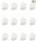 12pcs Mini Hair Claw Clips Clamps Small Plastic Hair Clips Pins Grips Womens Girls Hair Accessories 1CM in Size (Clear)