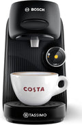 Tassimo by Bosch Finesse Friendly Pod Coffee Machine in Black TAS162EGB with INTELLIBREW and IntensityBoost, Compatible with 50 Different Beverages