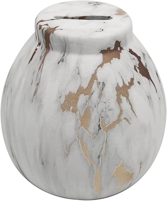 Ram® Ceramic Money Pot Marble Effect Money Savings Coin Piggy Bank