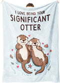 Valentines Gifts for Her Him- Funny Wedding Anniversary Blanket, Romantic I Love You Gifts, Valentines, Birthday Gifts for Boyfriend Girlfriend, Wedding Gifts for Couple Wife Husband
