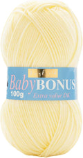 Hayfield Bonus DK, Baby Lemon (852), 100g by Sirdar