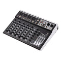 6-Channel Audio Mixer with 48V Phantom Power, Effects, 32x24x7cm