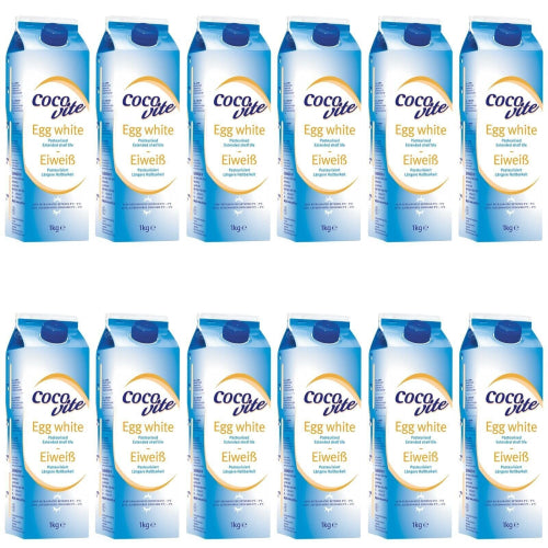 (12) Liquid Egg Whites 1Kg High Quality Protein Source