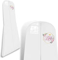 Hoesh UK Bridal Gown Garment Bag - Printed Wedding Dress Bag | Long Dress Covers for Bride & Bridesmaids | Breathable Clothes Bag for Storage & Travel (Blooming Bride)