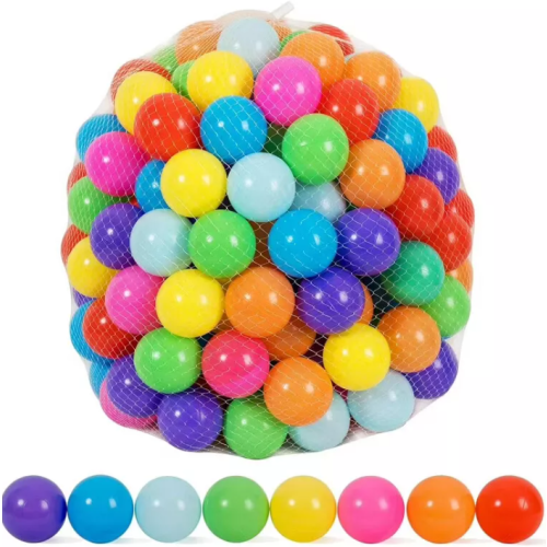 (Multi) 100 x Kids Baby Play Balls Pool Ball Toys Mutlti