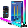 Govee RGBIC TV Light Bars, 38cm WiFi TV Backlight with Double Light Beads, Smart Lighting with Multiple Placement Options Suitable for 45-70inch Television, Work with Alexa and Google Assistant, Black[Energy Class G]