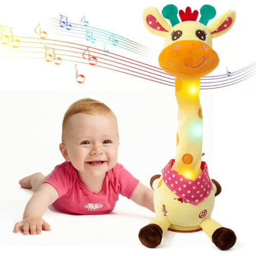 Musical Giraffe Toy â€“ Sings Dances & Repeats What You Say Dancing Stuffed Animal Toys