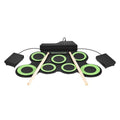 (Standard, 1) Electronic Digital Drum Kit Usb 7 Pads Roll Up Silicone Set Electronic Drum Kits