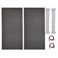2Pcs P2.5 Indoor Full Color LED Display Unit Board HUB75 320x160mm 128x64 Pixels SMD RGB Screen Panel