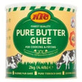 KTC Finest Quality Pure Butter Ghee Desi Dezi Ghee Frying Cooking 2kg Tin