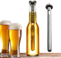 Stainless Steel Beverage Beer Chiller Stick Drink Bottle Rod Instant Portable Cooling Sticks Merrday Stainless Steel Tumbler Beer Brewing Wort Chiller for Home, Pool, Beach and BBQ