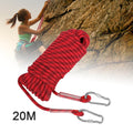 Heavy Duty Rock Climbing Rope Cord 20m 12mm for Outdoor Emergency