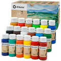 Artecho Acrylic Paint 18 Colors 2 Ounce/59ml, Acrylic Paints Set for Adults, Non Toxic, Waterproof Paint Kit for Canvas, Crafts, Glass, Model, Clay,
