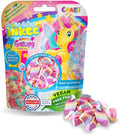 INKEE Bath Crumble Galupy Unicorn, Crumbled Bath Bombs for Children with Cotton Candy Flavour and 4 Colours, Bag of 100 gr.