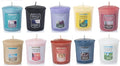 Yankee Candle Value Bundle with 10 Votive Scented Candles, Mixed Popular Fragrances, Set of 10