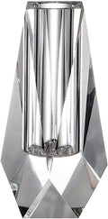 Elegant Crystal Vase, Handcrafted Flower Vase for Home Decor, Luxury Centerpiece for Wedding, Perfect for Roses, Tulips & Fresh