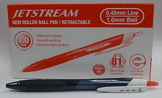 uni-ball Rollerball JetStream SXN-150E Red 1mm Box 12 pcs