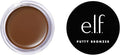 e.l.f. Putty Bronzer, Creamy & Highly Pigmented Formula, Creates a Long-Lasting Bronzed Glow, Infused with Argan Oil & Vitamin E, Sun Kissed, 0.35 Oz (10g)