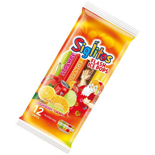 Cooldelight Siglitos Flash Ice Pops - 12x12x80ml