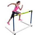 Adjustable Hurdles for Outdoor Track and Field Training, Foam Bar Agility Equipment for Drills and Obstacle Courses